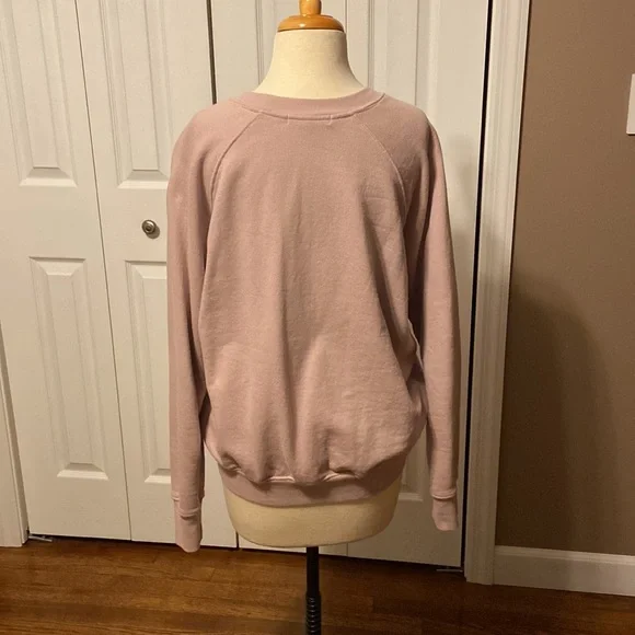 Spiritual Gangster sweatshirt. Size medium. Color was called rose quartz - Picture 2 of 6